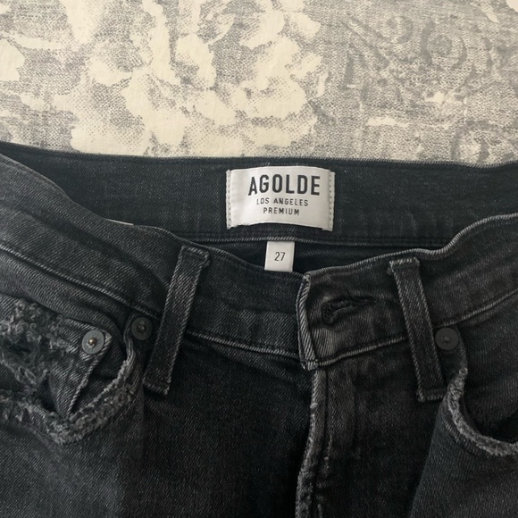 AGOLDE BLACK JEANS - Picture 3 of 4